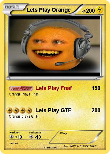 Pokemon Lets Play Orange