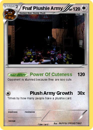 Pokemon Fnaf Plushie Army