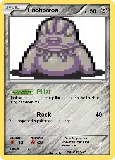 Pokemon Hoohooros