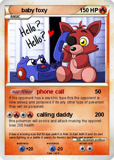 Pokemon baby foxy