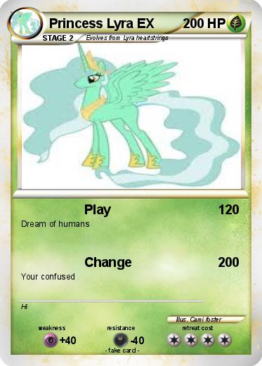 Pokemon Princess Lyra EX