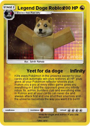 Pokemon Legend Doge Roblox - doge dog roblox