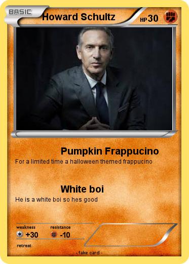 Pokemon Howard Schultz