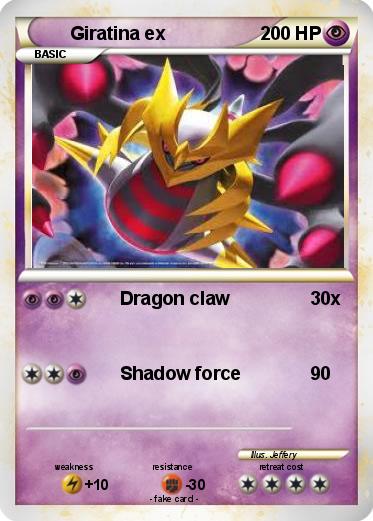 Pokemon Giratina ex