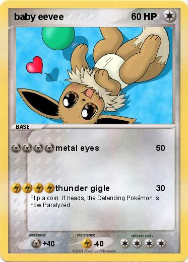 Pokemon baby eevee