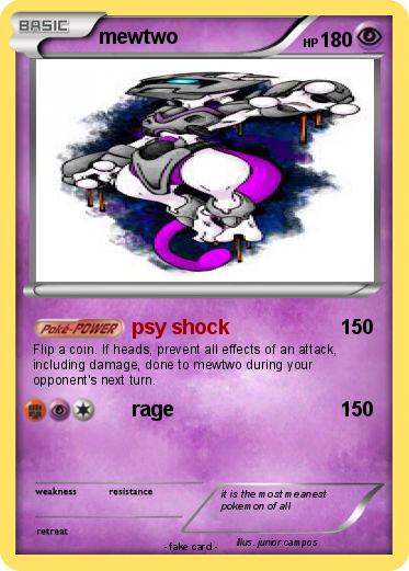 Pokemon mewtwo