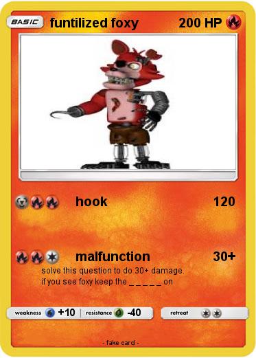 Pokemon funtilized foxy