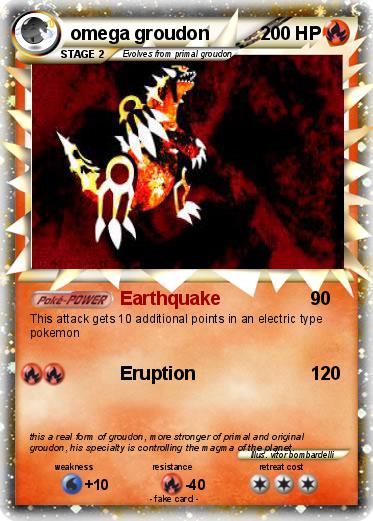 Pokemon omega groudon