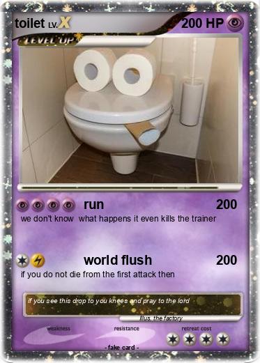 Pokemon toilet