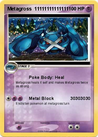 Pokemon Metagross  11111111111111