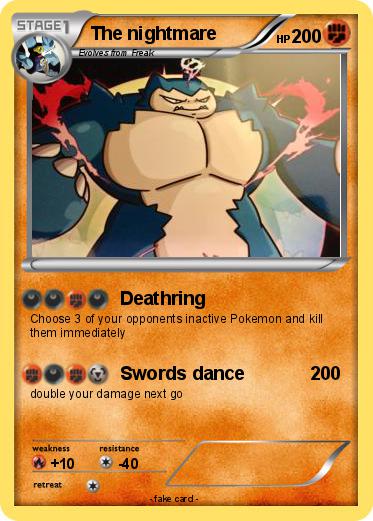 Pokemon The nightmare