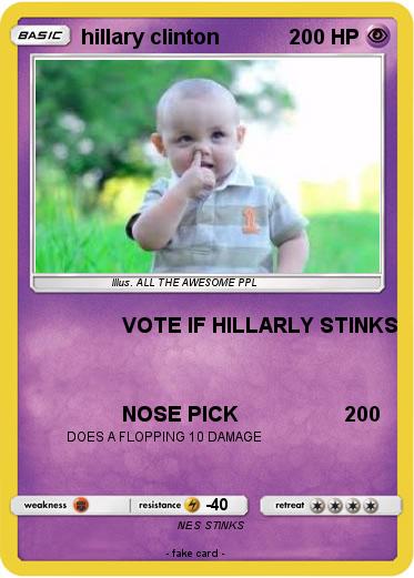 Pokemon hillary clinton