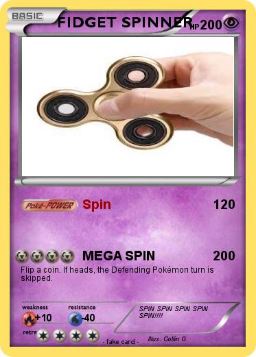 Pokemon FIDGET SPINNER