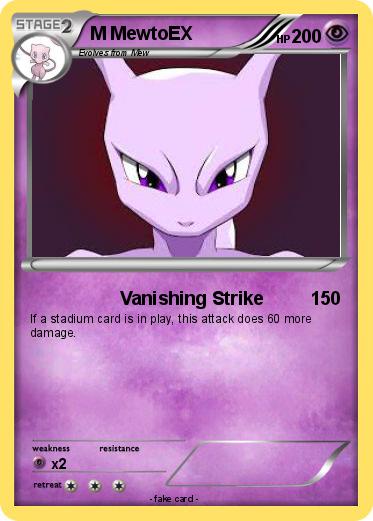 Pokemon M MewtoEX