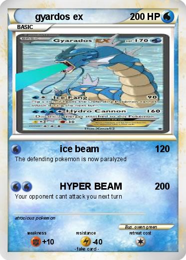 Pokemon gyardos ex