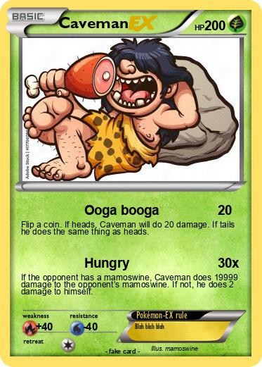 Pokemon Caveman