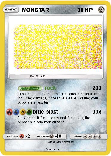 Pokemon MONSTAR