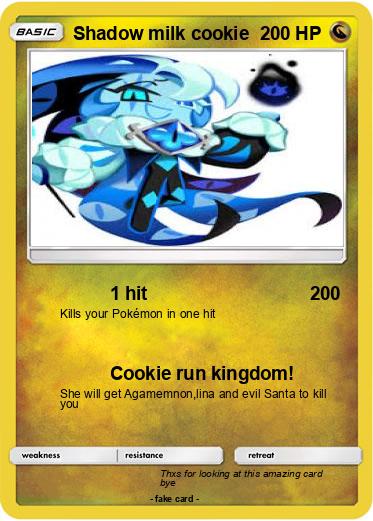 Pokemon Shadow milk cookie