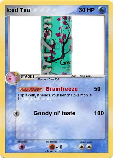 Pokemon Iced Tea