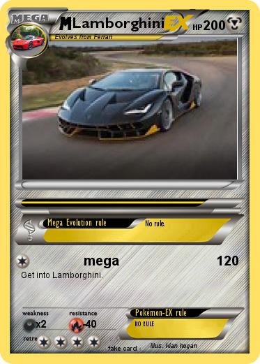 Pokemon Lamborghini