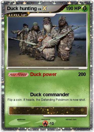 Pokemon Duck hunting