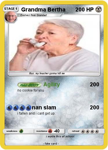 Pokemon Grandma Bertha