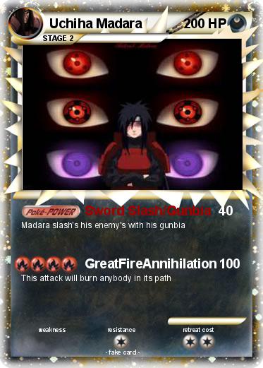 Pokemon Uchiha Madara