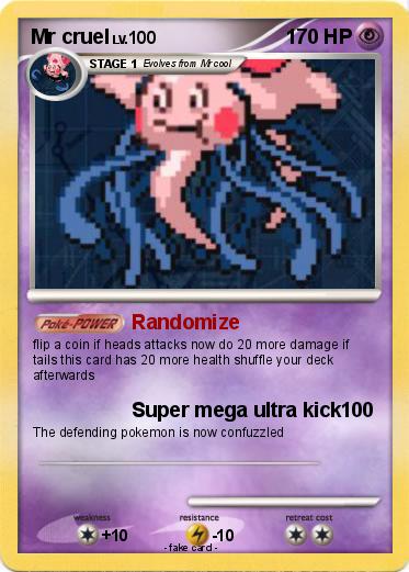 Pokemon Mr cruel