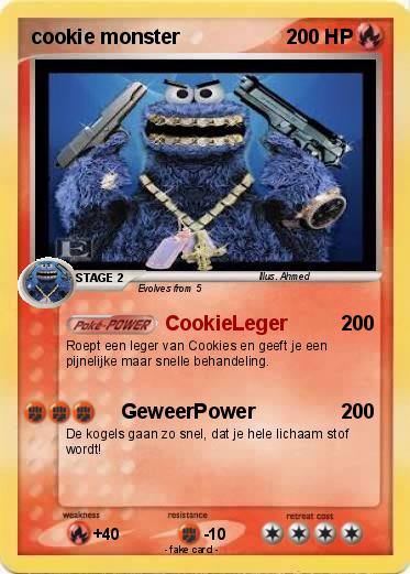 Pokemon cookie monster