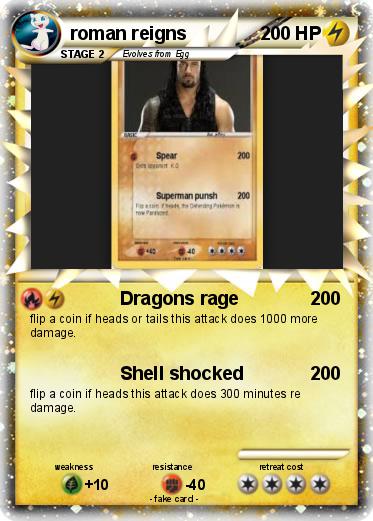 Pokemon roman reigns