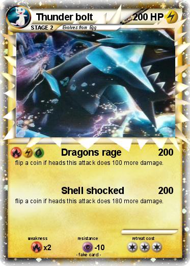 Pokemon Thunder bolt