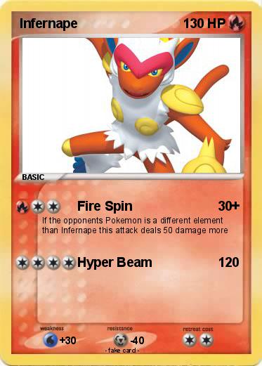 Pokemon Infernape