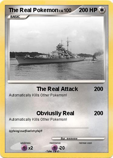 Pokemon The Real Pokemon