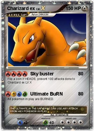 Pokemon Charizard ex