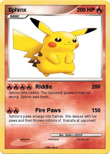 Pokemon Sphinx