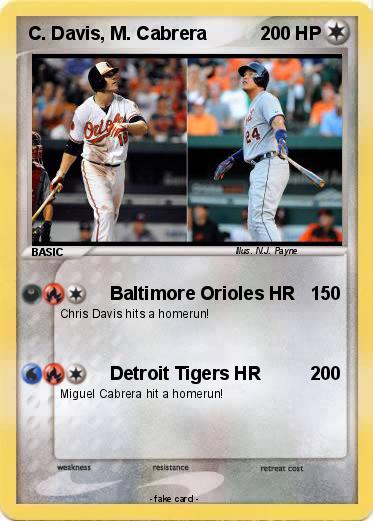 Pokemon C. Davis, M. Cabrera