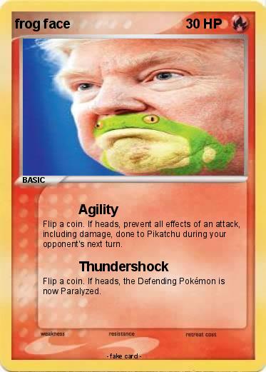 Pokemon frog face