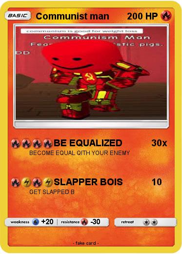 Pokemon Communist man