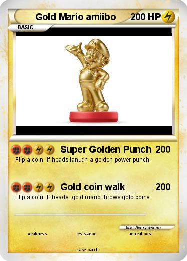Pokemon Gold Mario amiibo
