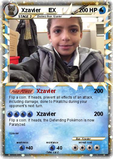 Pokemon Xzavier     EX