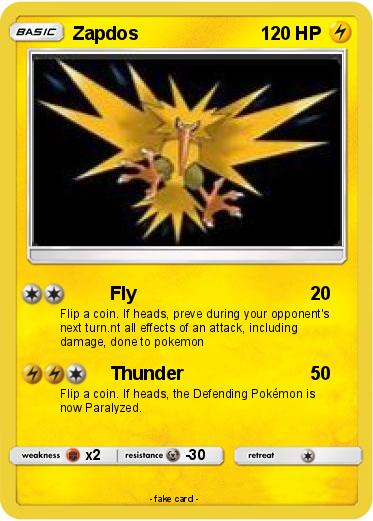 Pokemon Zapdos