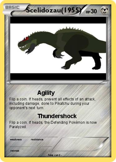Pokemon Scelidozau(1955)