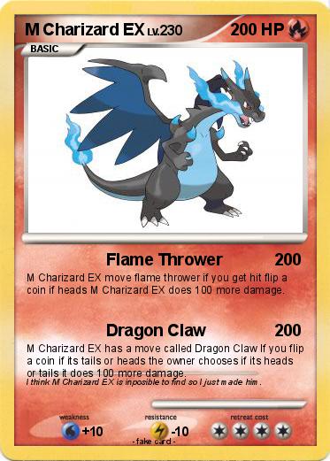 Pokemon M Charizard EX
