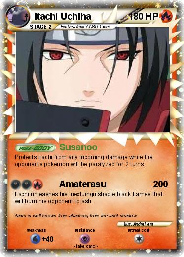 Pokemon Itachi Uchiha
