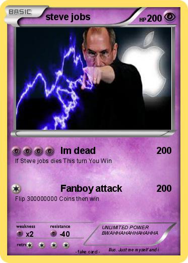 Pokemon steve jobs