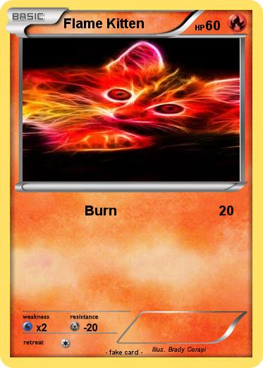 Pokemon Flame Kitten