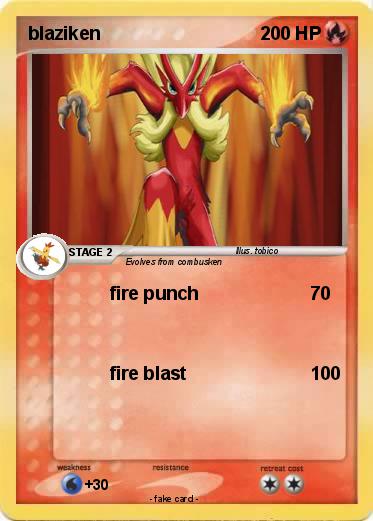 Pokemon blaziken
