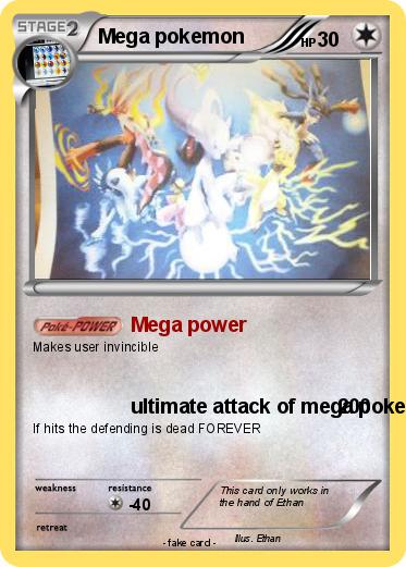 Pokemon Mega pokemon