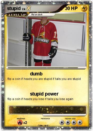 Pokemon stupid