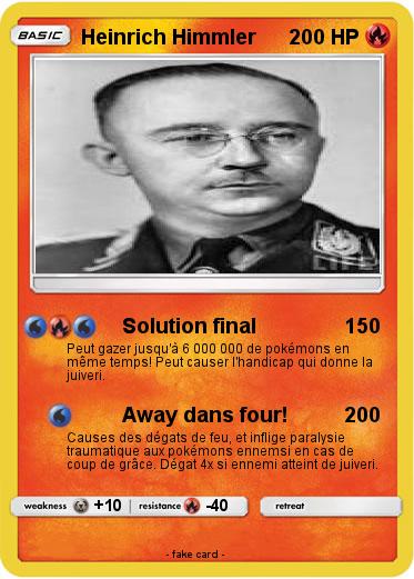 Pokemon Heinrich Himmler